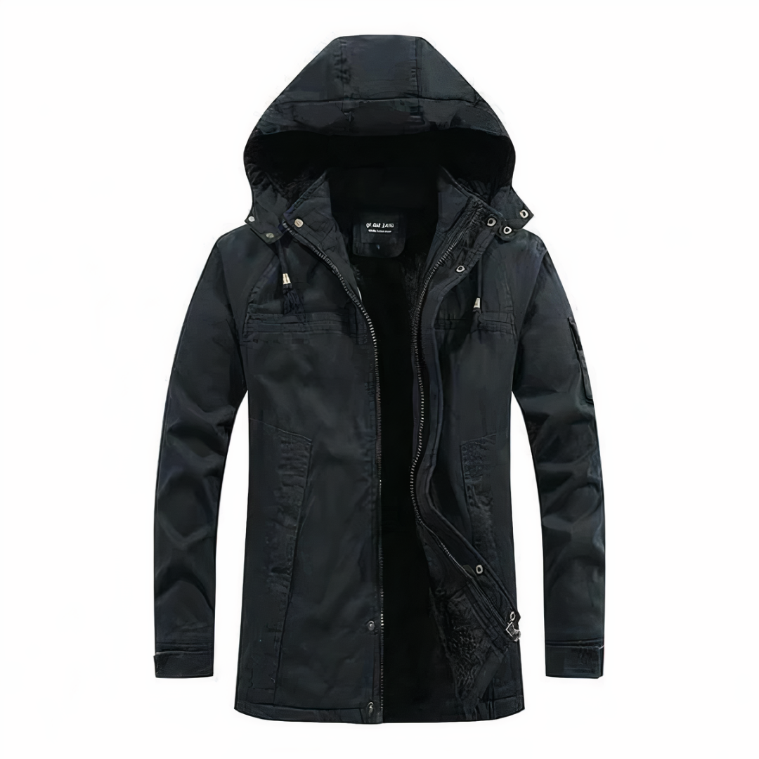 Ciaran | Men's Stylish Hooded Jacket | Warm, Comfortable, Versatile Attire