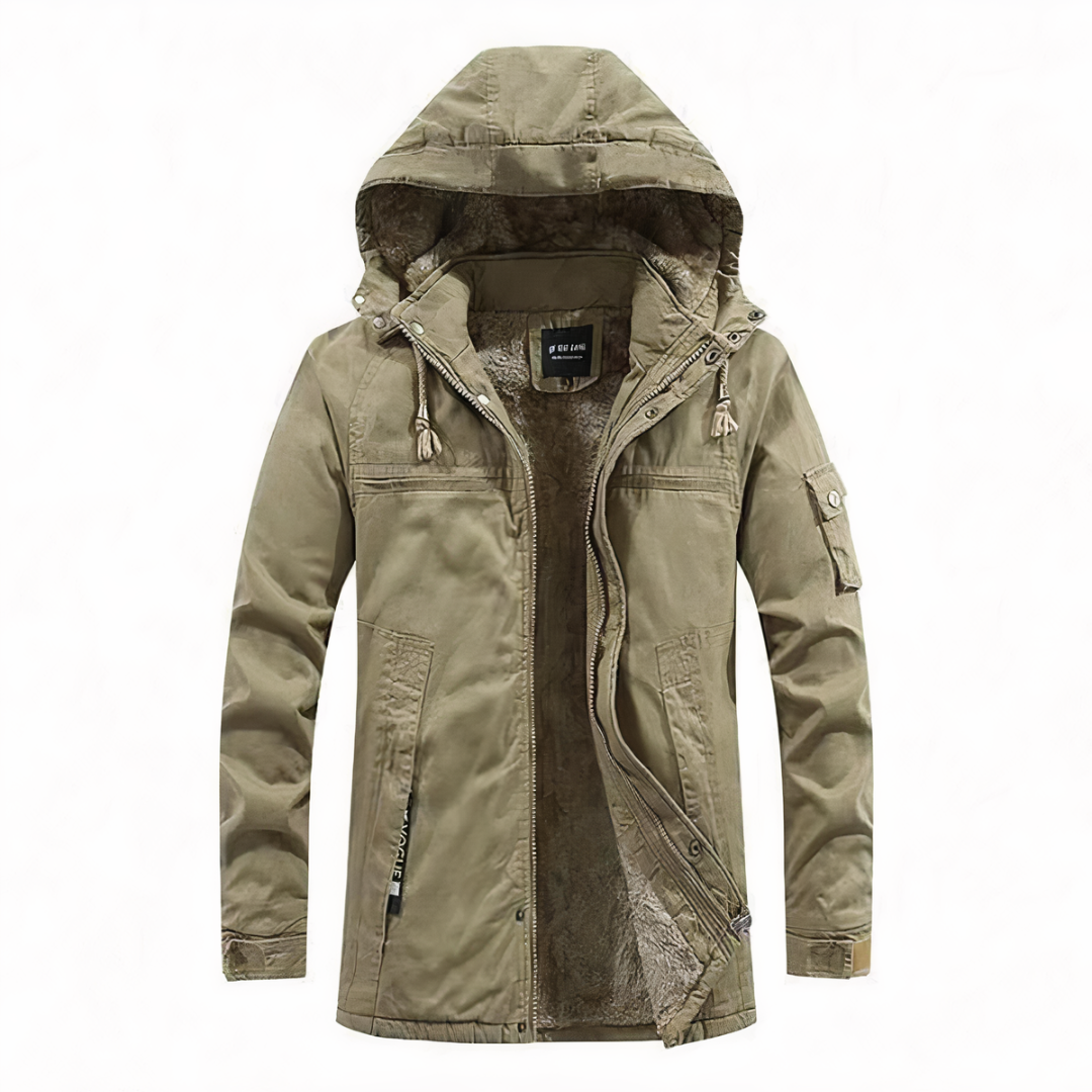 Ciaran | Men's Stylish Hooded Jacket | Warm, Comfortable, Versatile Attire