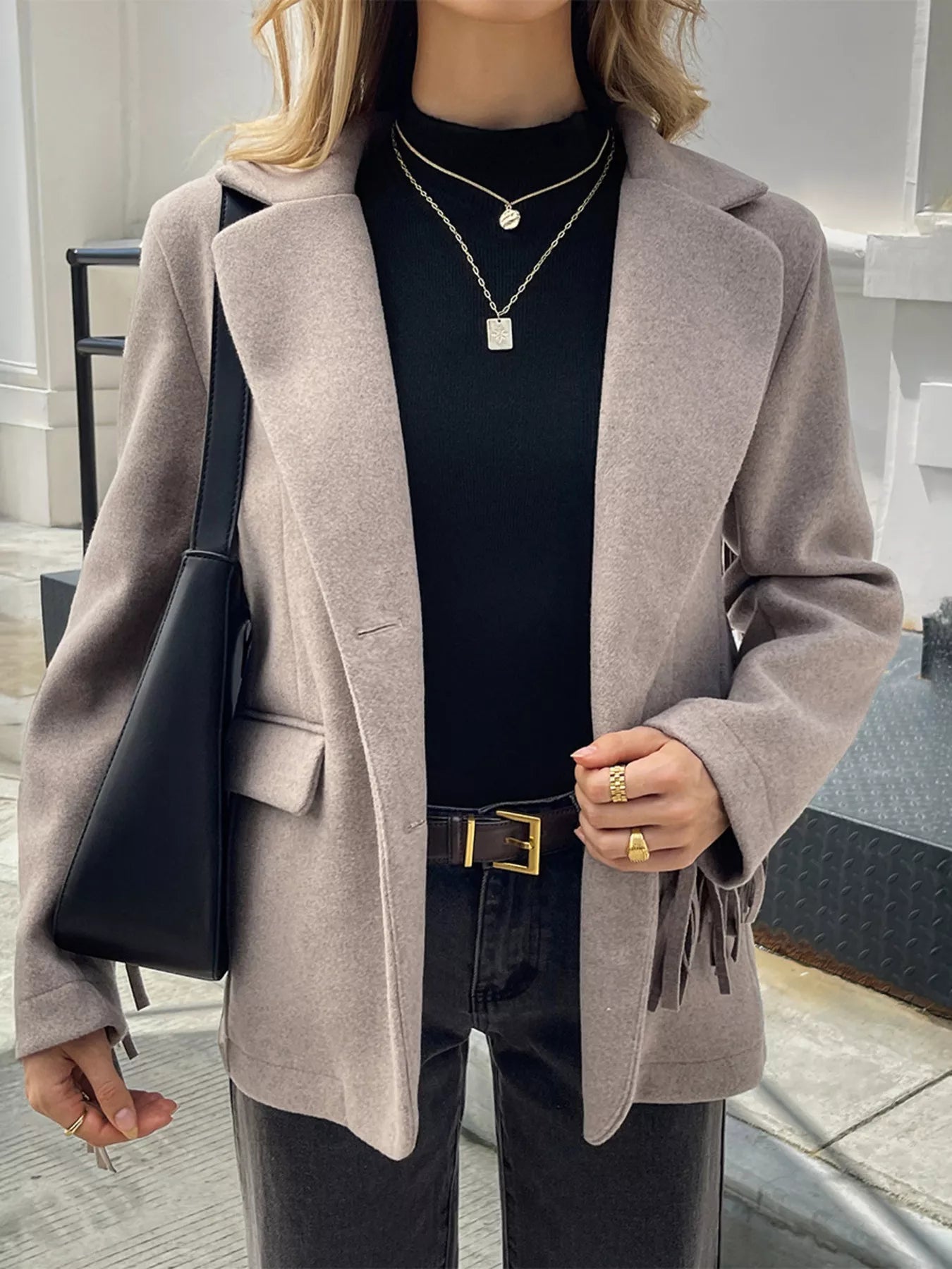 Charleigh - Elegant versatile blazer jacket