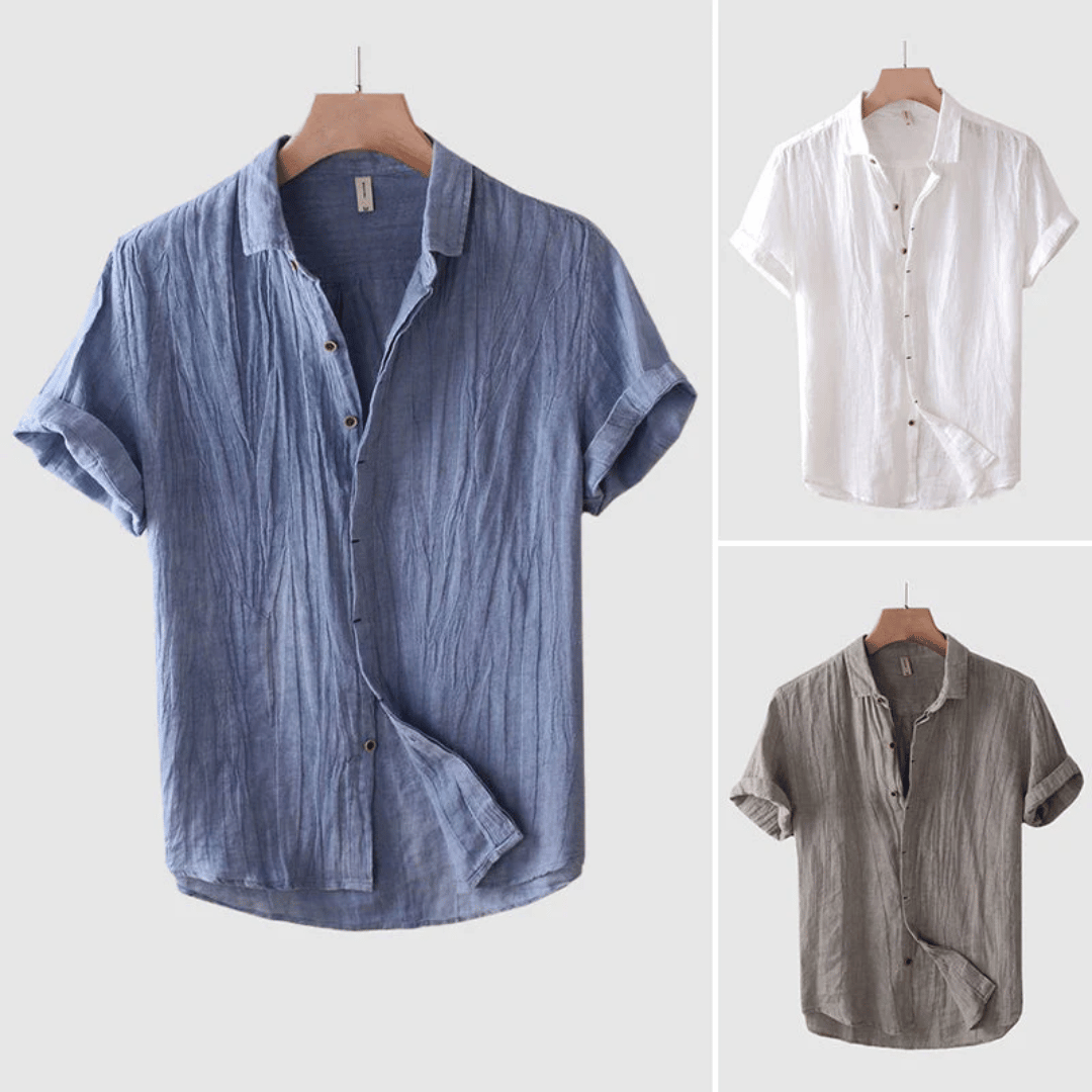 Ronan | Stylish Summer Shirt for Men | Lightweight, Breathable, Effortless Comfort