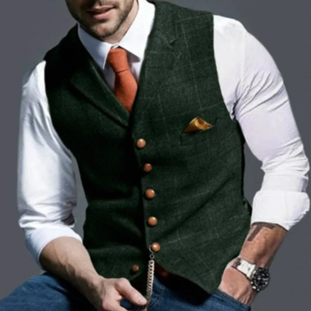 Ciaran | Men's Tailored Waistcoat for Elegant Occasions | Stylish, Comfortable, Versatile