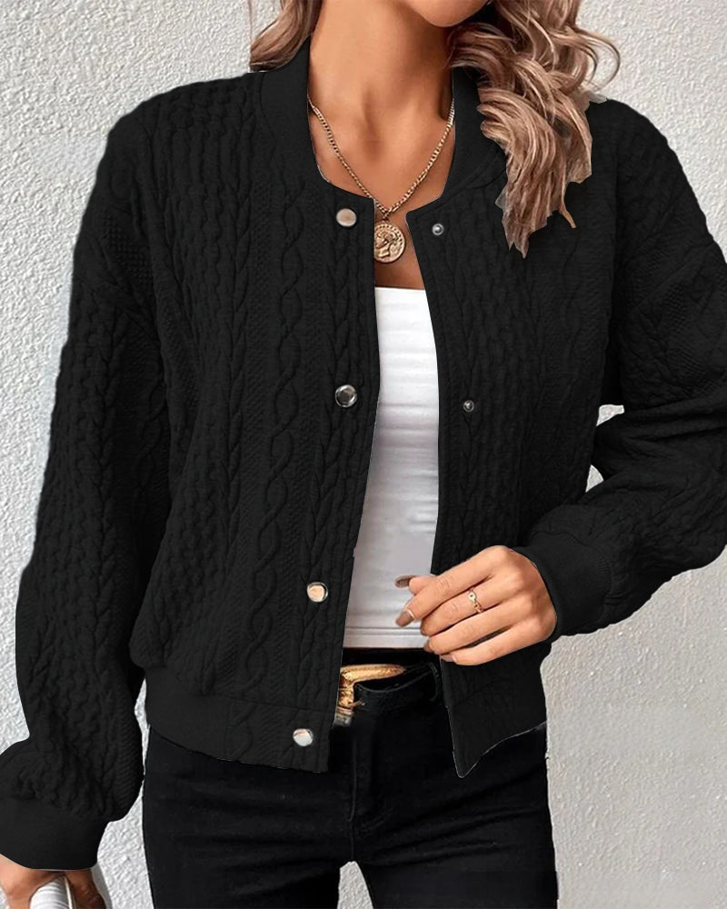 Clare | Chic Women's Winter Knit Cardigan | Elegant, Warm, Versatile Layering Piece