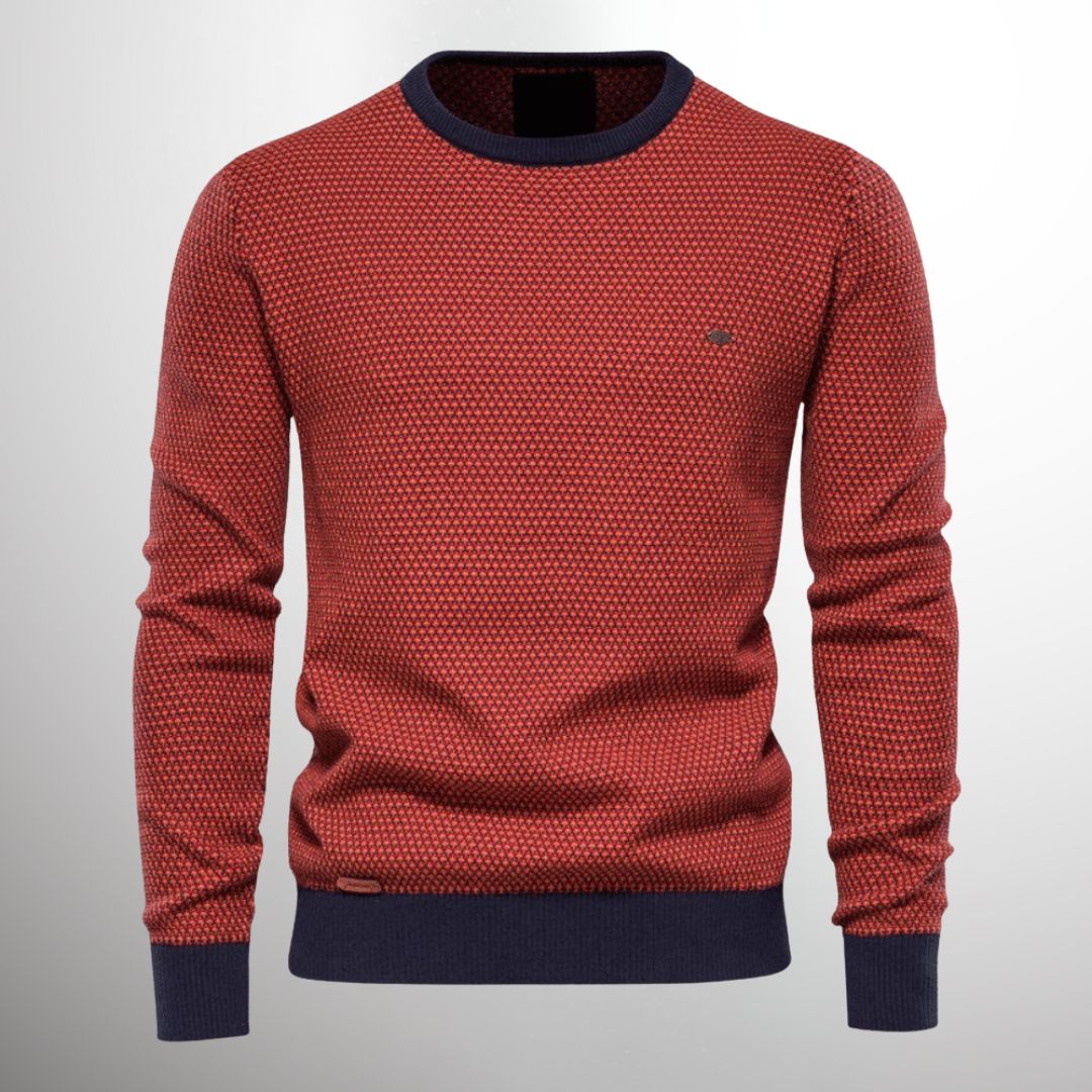 Finnian | Men's Chunky Knit Sweater | Luxuriously Soft, Warm, Versatile Style