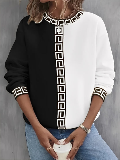Taya - Classic stylish crew neck sweater