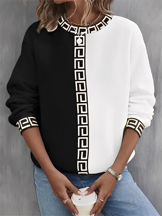 Taya - Classic stylish crew neck sweater