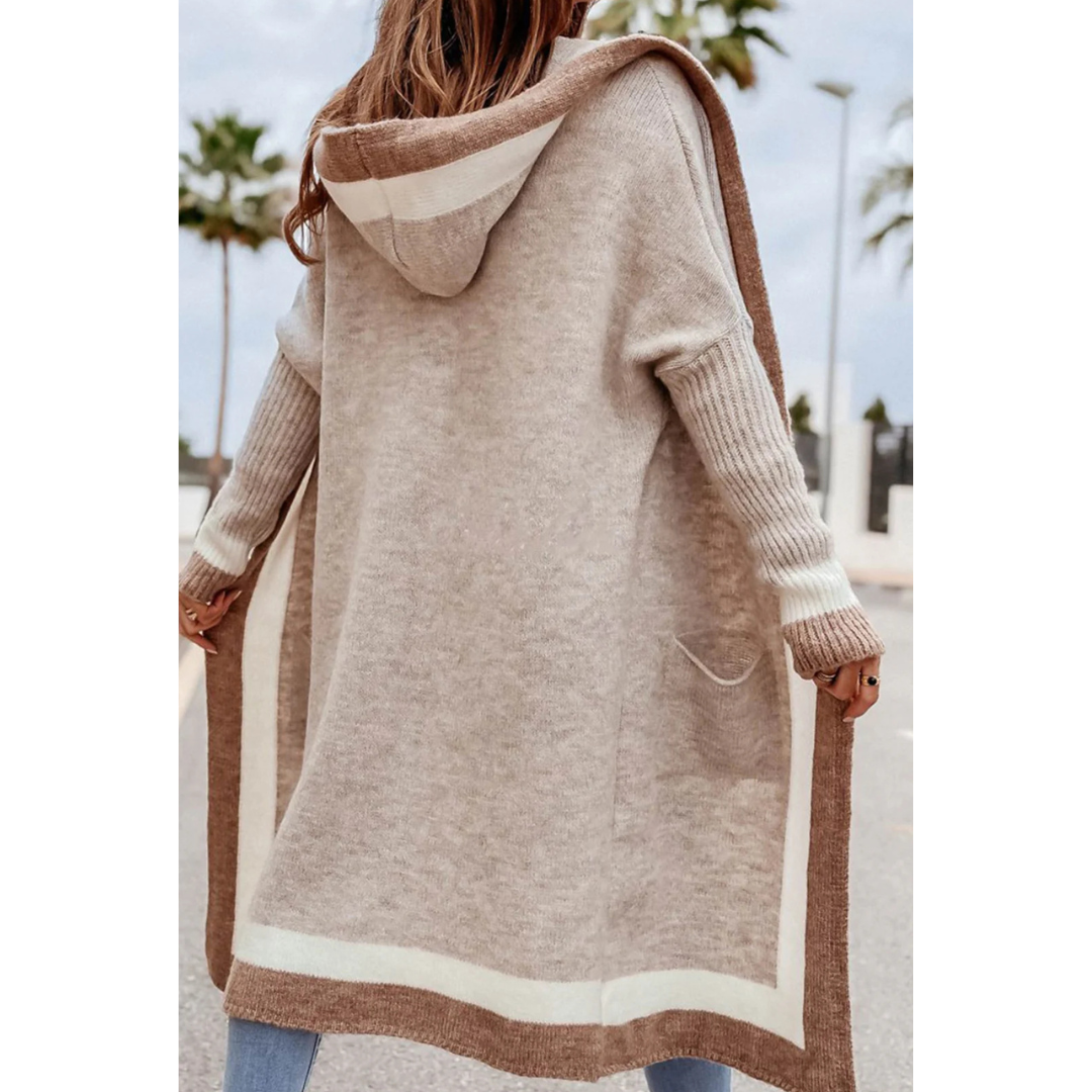 Aisling | Long Hooded Cardigan for Women | Warmth, Versatility, and Chic Style