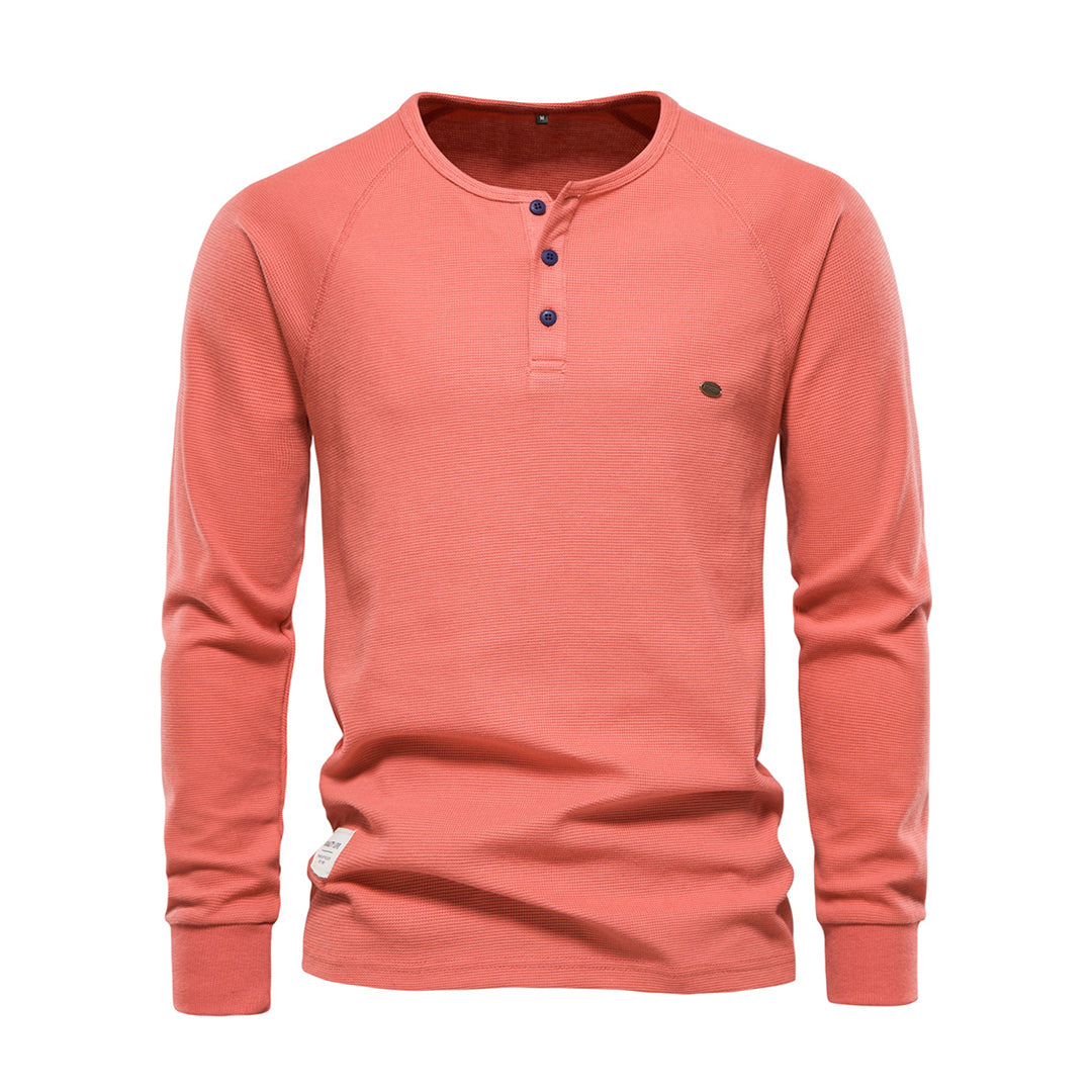 Liam | Men's Long Sleeve Shirt | Elegant Comfort for Every Occasion | Versatile Fit