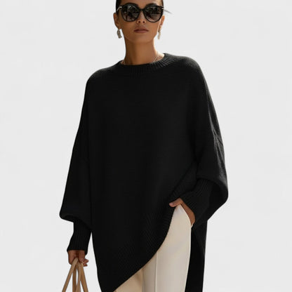 Rhianna - Warm Oversized Poncho Jumper