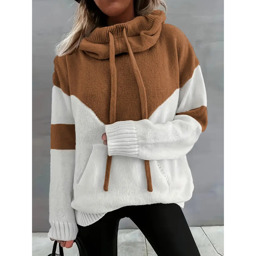 Evelyn | Women's Luxe Fleece Long Sleeve Hoodie | Stylish, Snug, Versatile