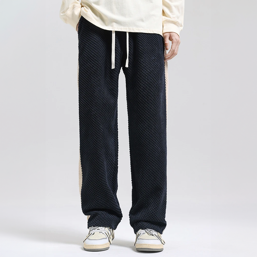 Cavan | Men's Waffle Textured Jogging Trousers | Relaxed Fit, Stylish Comfort