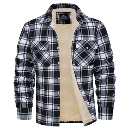 O'Connell | Insulated Men's Flannel Shirt for Winter Comfort | Stylish, Versatile, Warm