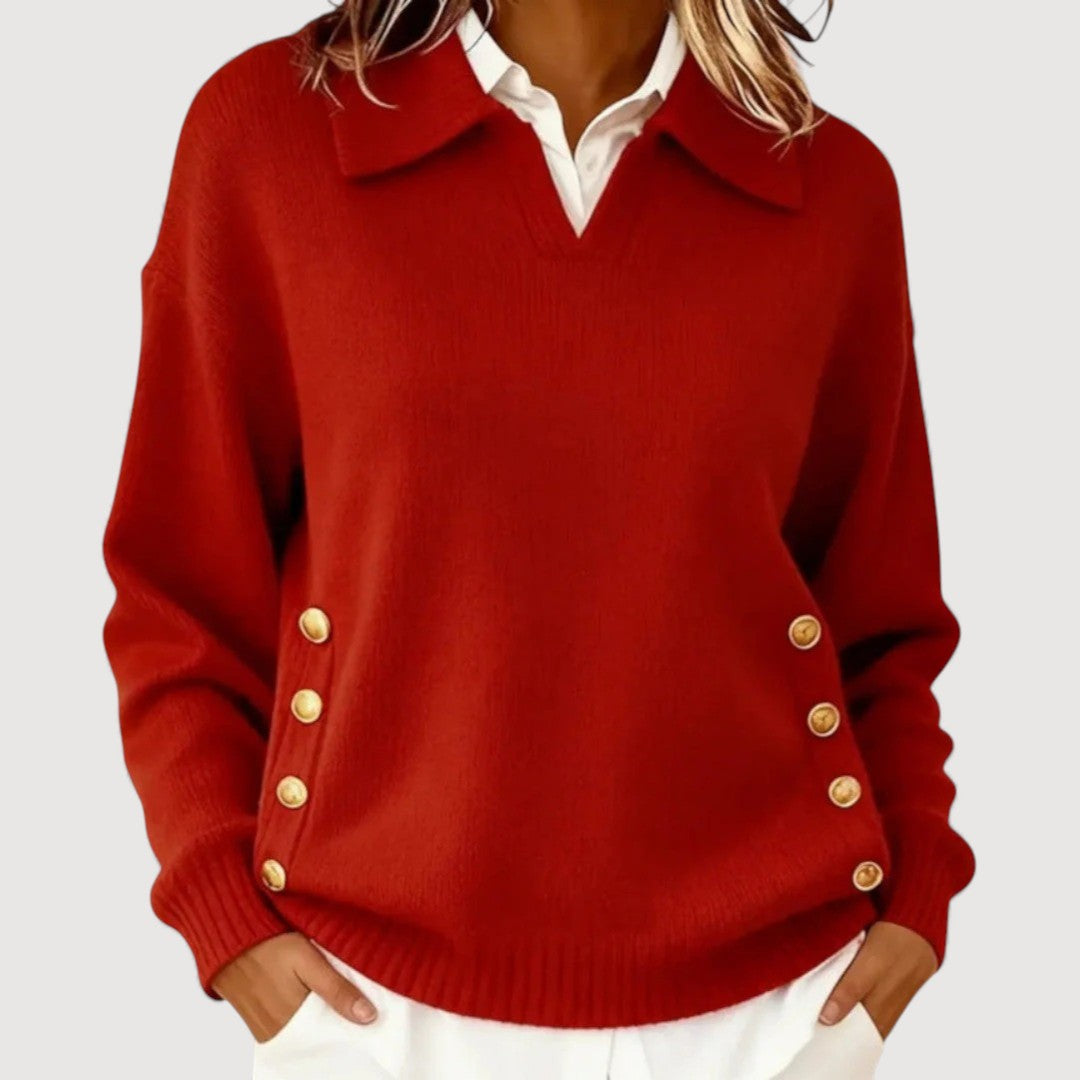 Olesia - Classic elegant warm sweater