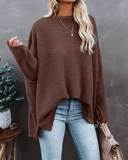 Madalyn - Loose knit off-shoulder jumper