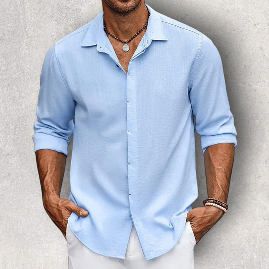 Ethan | Slim Fit Tailored Shirt for Ultimate Style and Comfort | Breathable, Versatile, Elegant