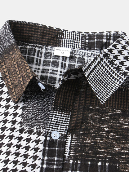 Liam | Contemporary Men's Printed Shirt | Stylish, Comfortable, Versatile Design