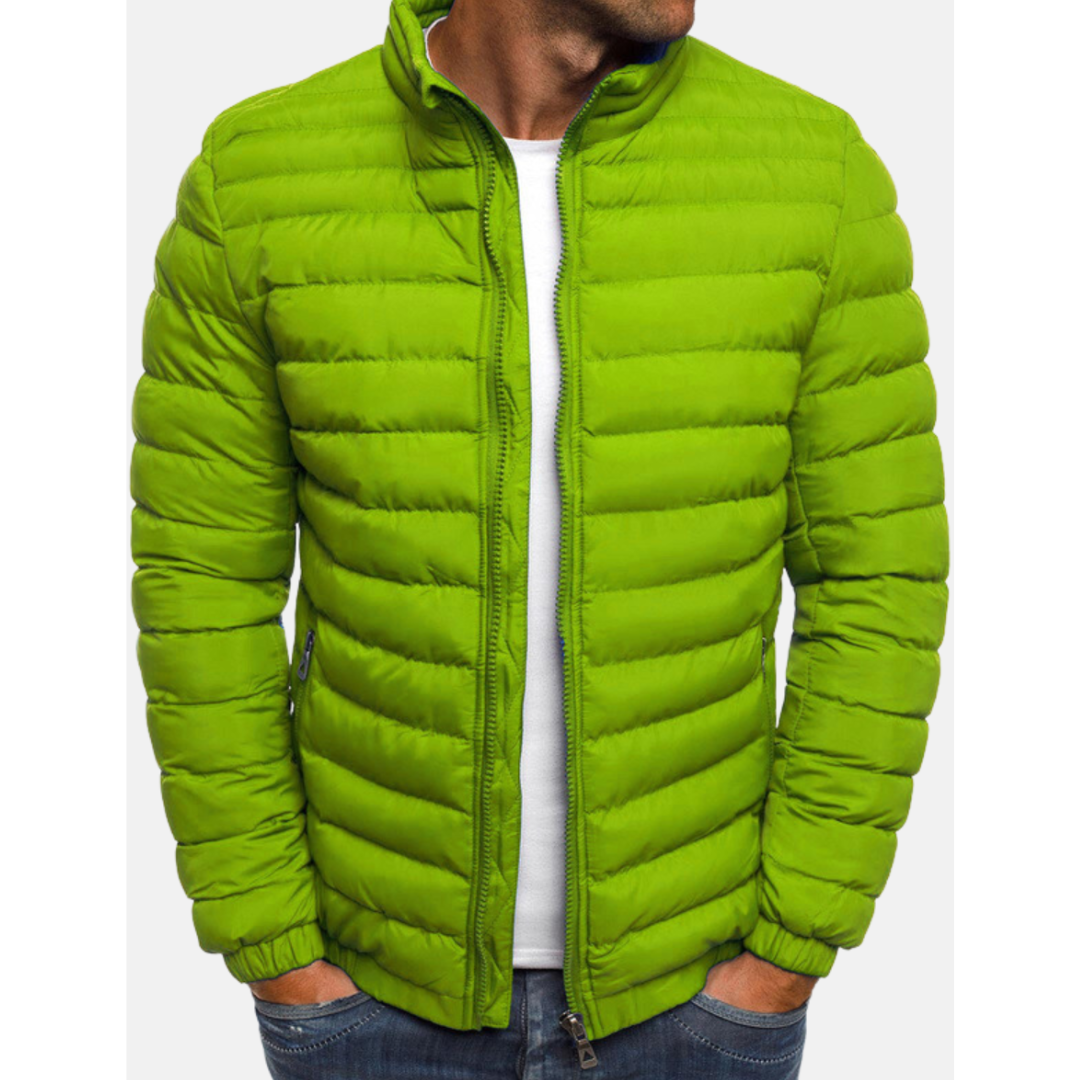 Emerald Shield | Insulated Winter Jacket for Men | Warm, Stylish, Durable