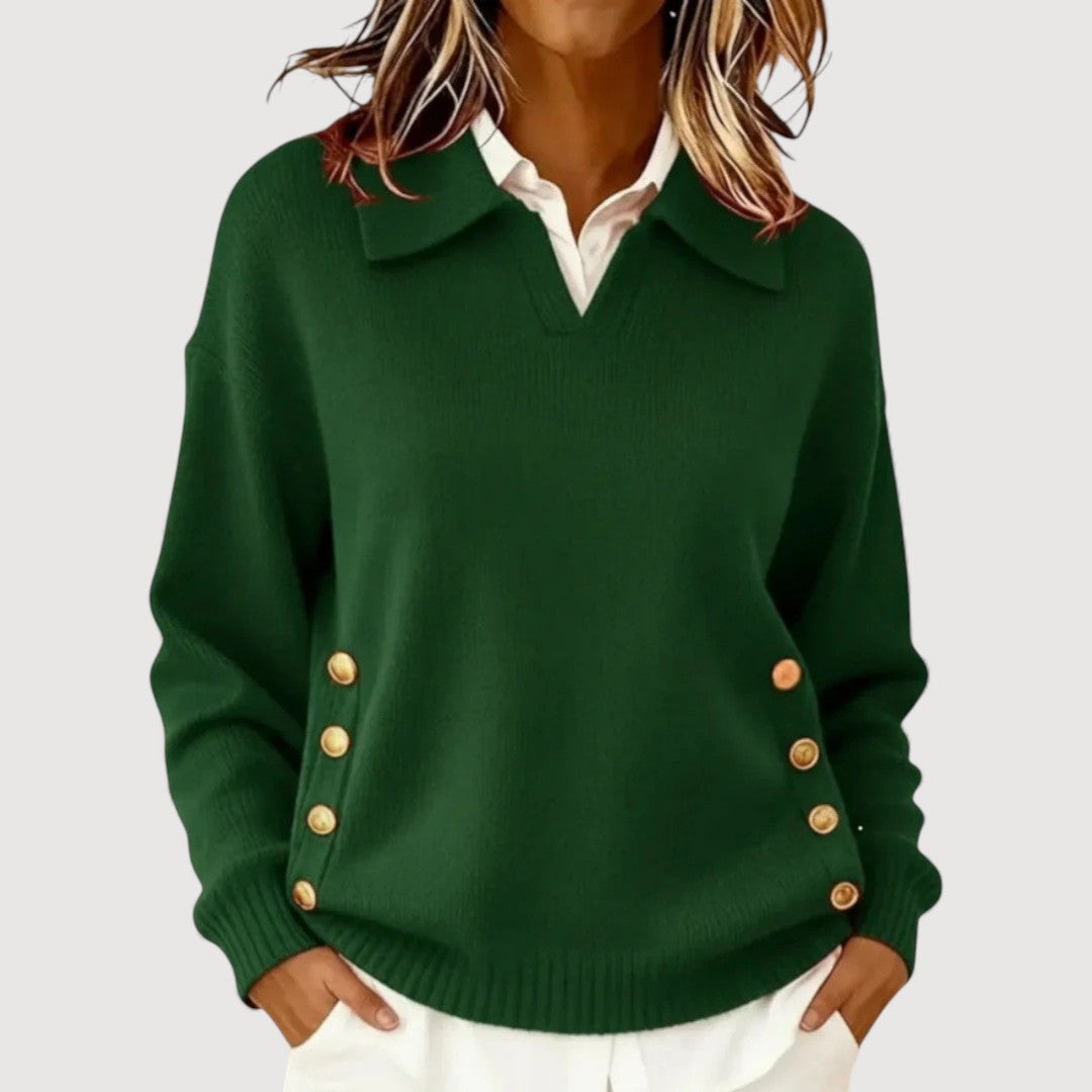 Olesia - Classic elegant warm sweater