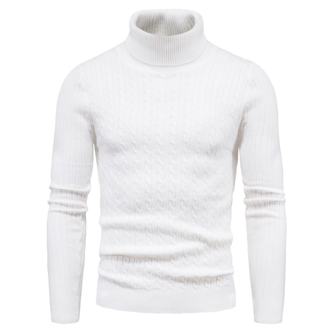 Finnigan | Men's Luxe Knit Pullover | High Neck, Soft Touch, Versatile Style