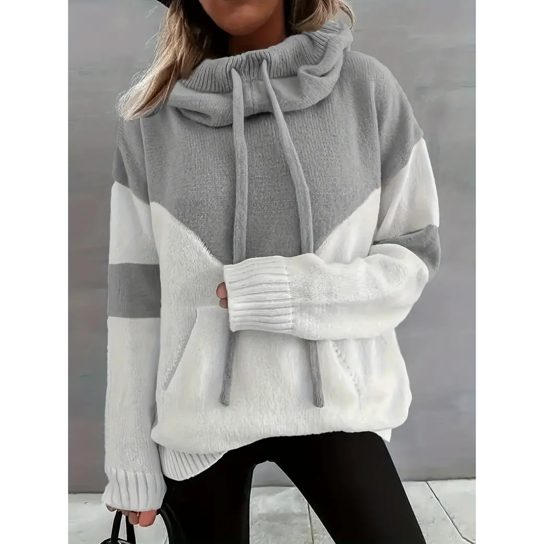 Evelyn | Women's Luxe Fleece Long Sleeve Hoodie | Stylish, Snug, Versatile