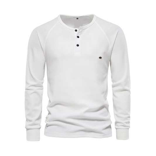 Liam | Men's Long Sleeve Shirt | Elegant Comfort for Every Occasion | Versatile Fit