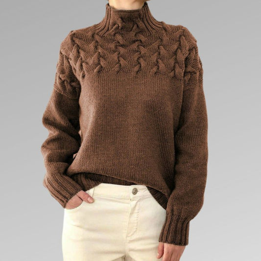 Aria | Women's Chic Turtleneck Knitwear | Elegant, Soft, All-Occasion Comfort