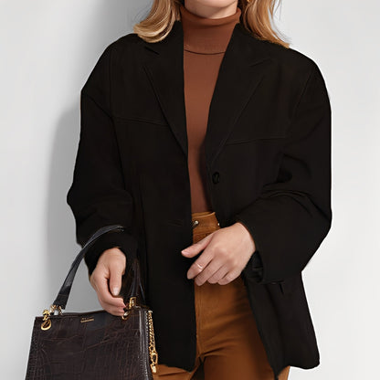 Yesennia - Elegant versatile button blazer jacket