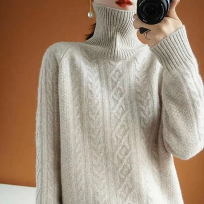 Caoimhe | Luxurious Knit Turtleneck Jumper for Effortless Elegance | Soft, Stylish, Versatile