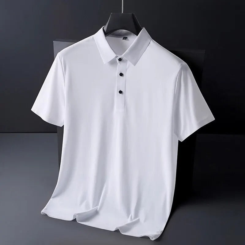 Oisin | Elegant Men's Casual Polo Shirt | Breathable, Tailored, Versatile Style