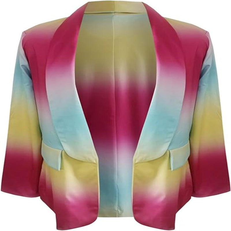 Saoirse | Contemporary Long Sleeve Tie-Dye Jacket | Chic, Comfortable, Effortless Style