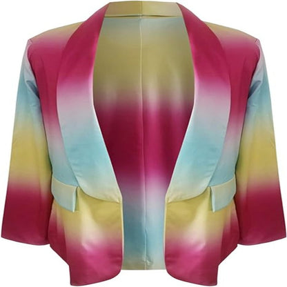 Saoirse | Contemporary Long Sleeve Tie-Dye Jacket | Chic, Comfortable, Effortless Style