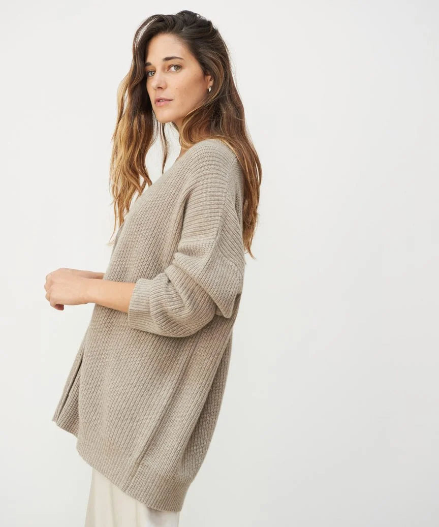 Isolde | Women's Elegant Long Cardigan | Cozy, Chic, Year-Round Essential