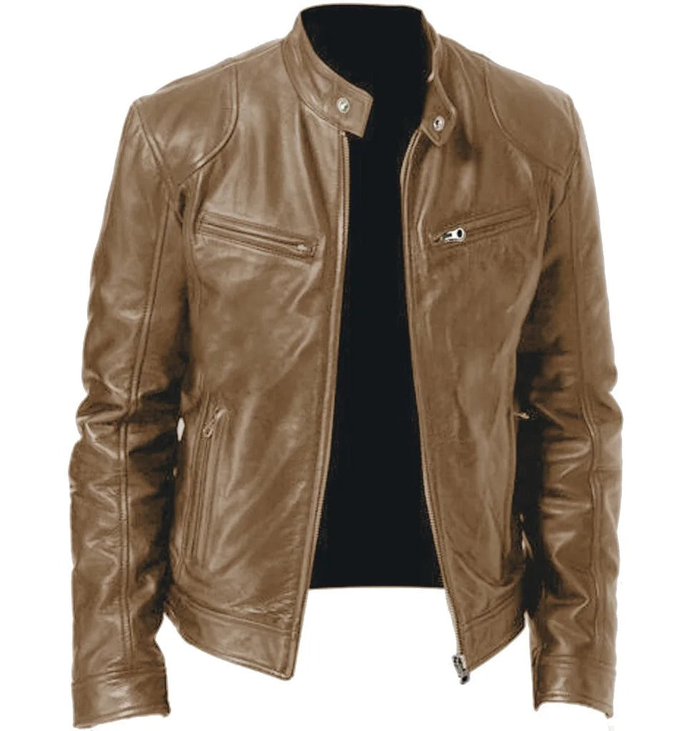 O'Sullivan | Premium Men's Leather Biker Jacket | Durable, Chic, Timeless Design