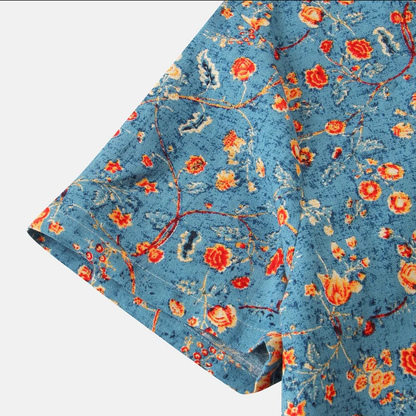 Cormac | Contemporary Floral Men's Shirt | Soft Cotton, Tailored Fit, Versatile Style