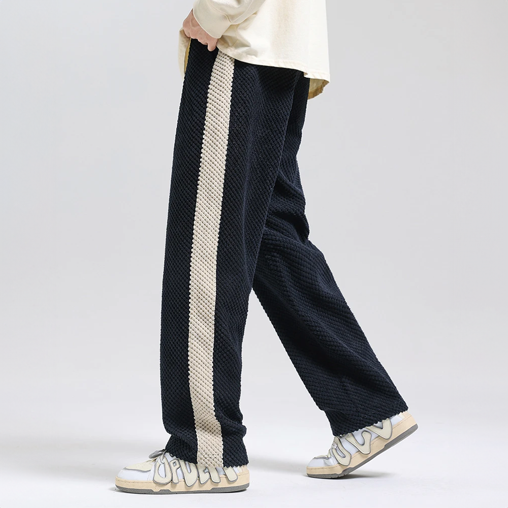 Cavan | Men's Waffle Textured Jogging Trousers | Relaxed Fit, Stylish Comfort