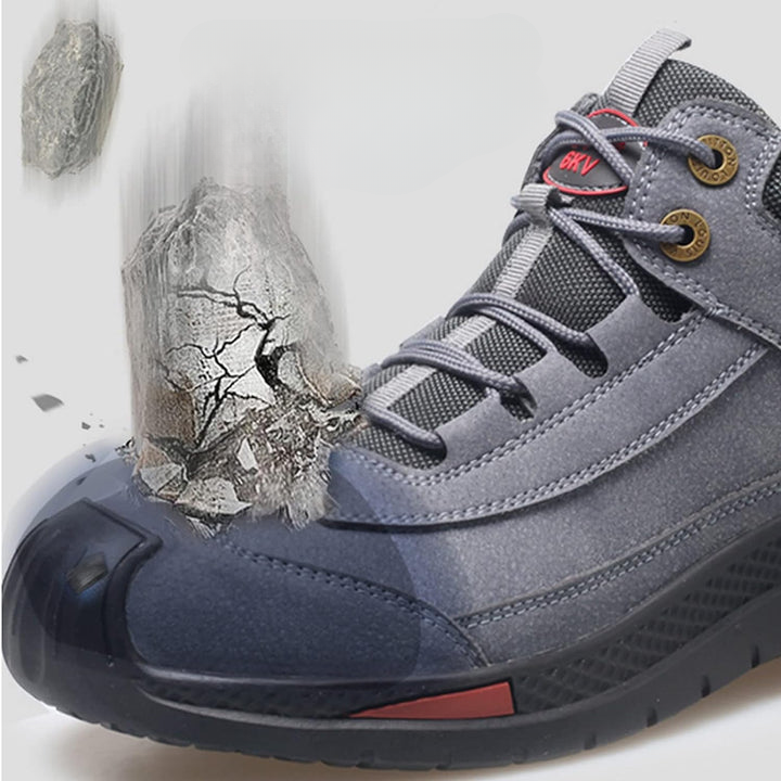 Finnian | Premium Waterproof Safety Boots for Men | Lightweight, Durable, Stylish