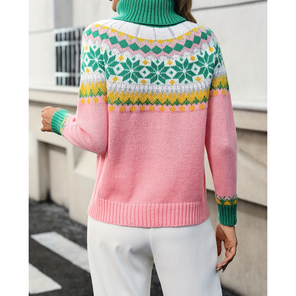 Emerald Knitwear | Women's Elegant Long Sleeve Jumper | Soft, Warm, Versatile