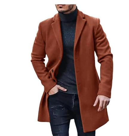 O'Sullivan | Elegant Men's Long Overcoat | Classic Style, Warmth, Versatility