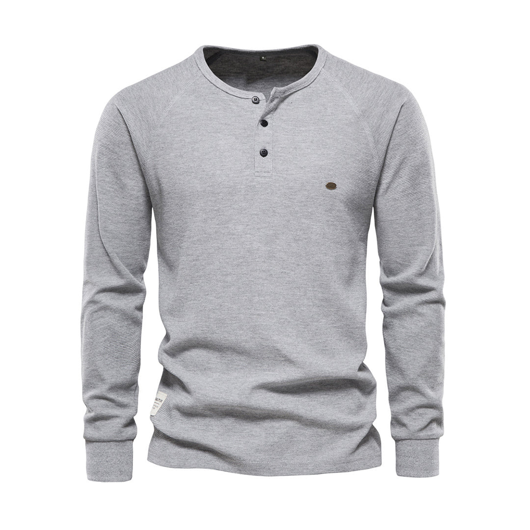 Liam | Men's Long Sleeve Shirt | Elegant Comfort for Every Occasion | Versatile Fit