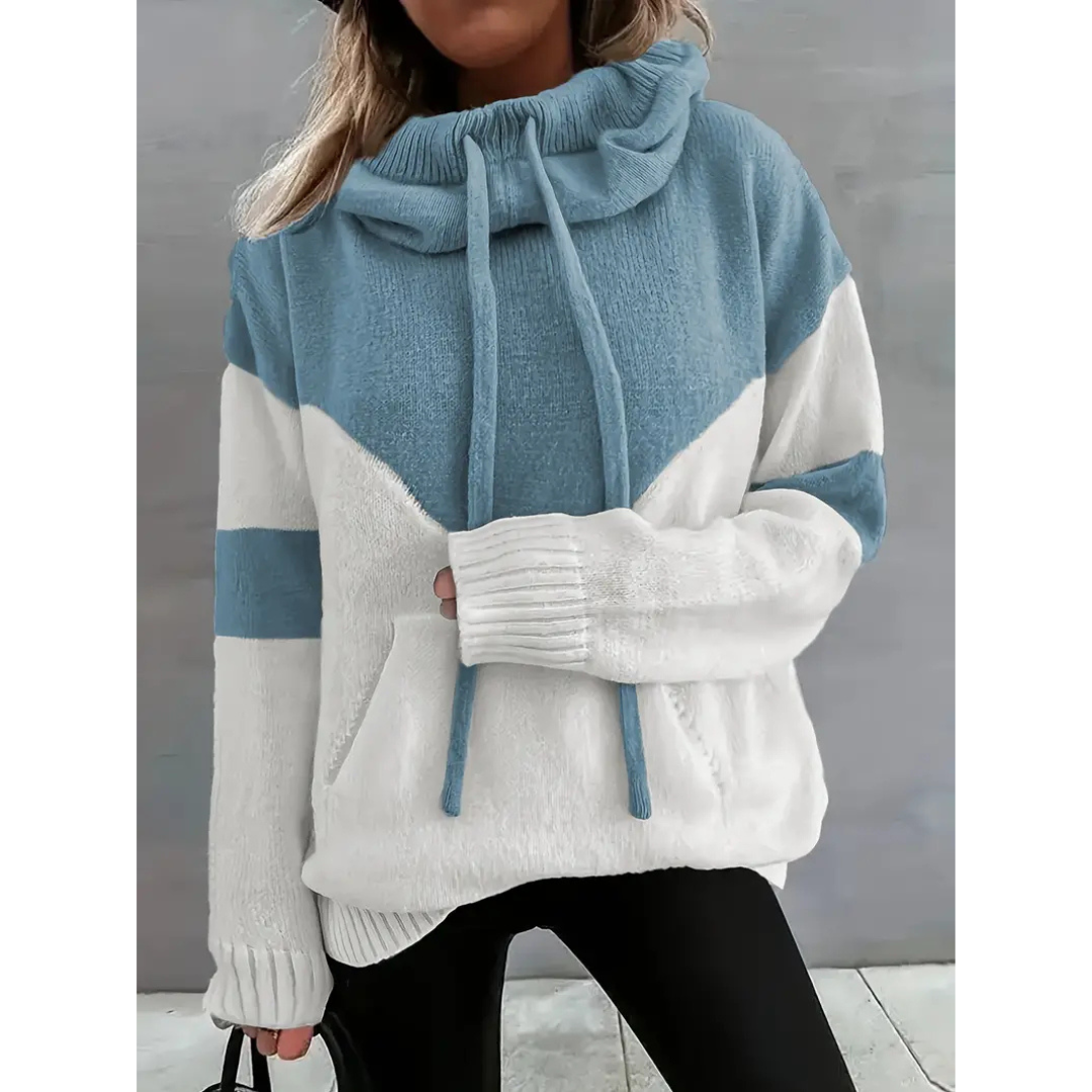 Evelyn | Women's Luxe Fleece Long Sleeve Hoodie | Stylish, Snug, Versatile