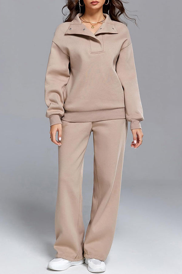 Fabiana - Cozy warm loose sweater and pants set