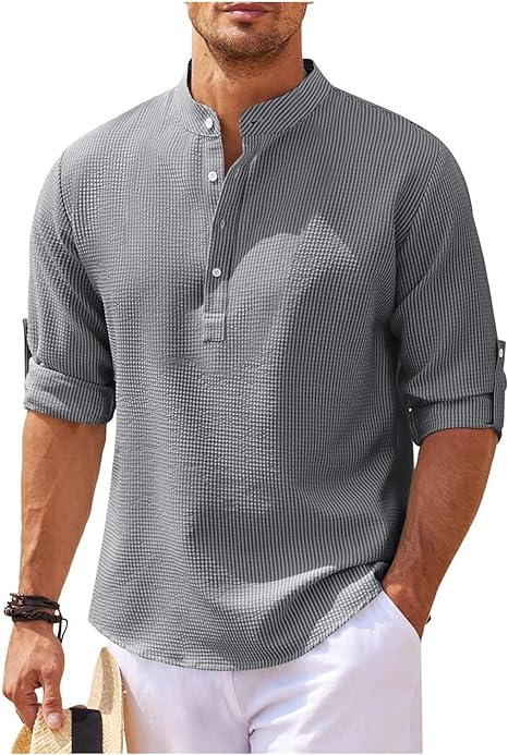 Callum | Contemporary Men's Shirt for Effortless Style | Lightweight, Relaxed Fit, Versatile