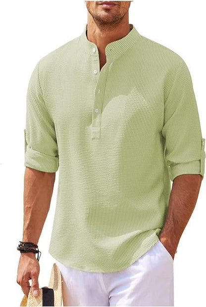 Callum | Contemporary Men's Shirt for Effortless Style | Lightweight, Relaxed Fit, Versatile