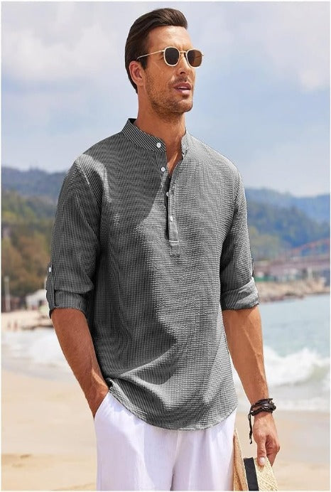 Callum | Contemporary Men's Shirt for Effortless Style | Lightweight, Relaxed Fit, Versatile