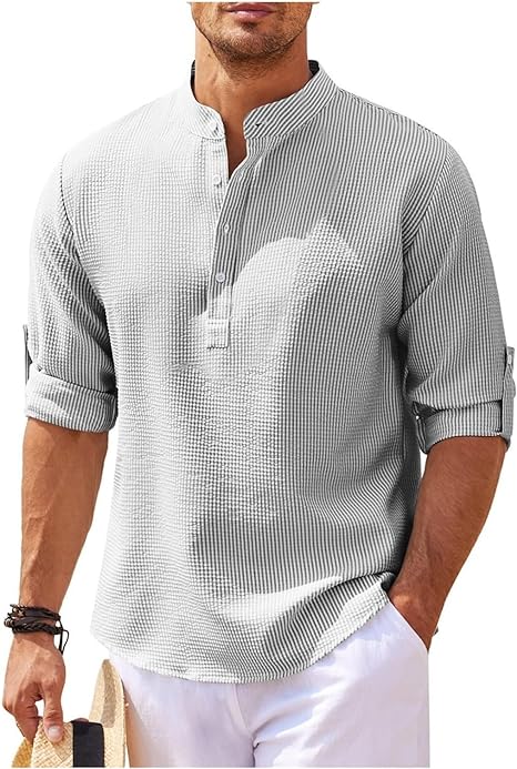 Callum | Contemporary Men's Shirt for Effortless Style | Lightweight, Relaxed Fit, Versatile