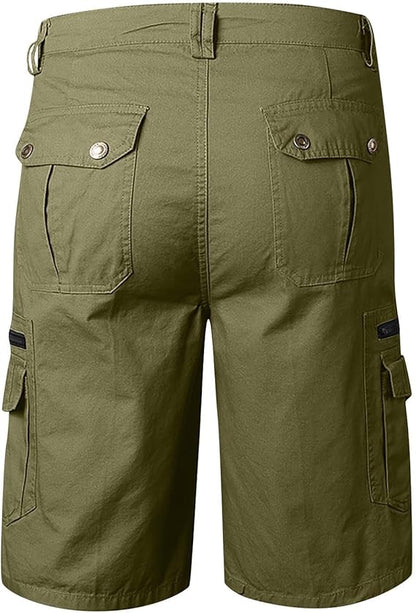 Men's Cargo Shorts | Work, Zipper Pockets