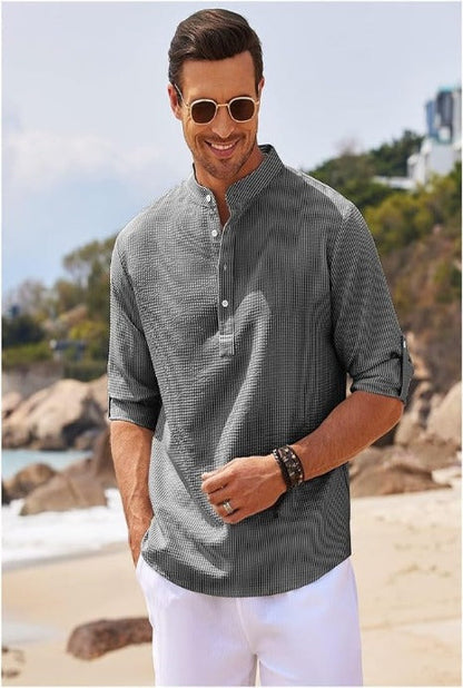 Callum | Contemporary Men's Shirt for Effortless Style | Lightweight, Relaxed Fit, Versatile