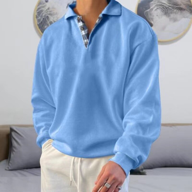 Oisin | Men's Lightweight Knit Pullover | Breathable, Stylish, Versatile Fit