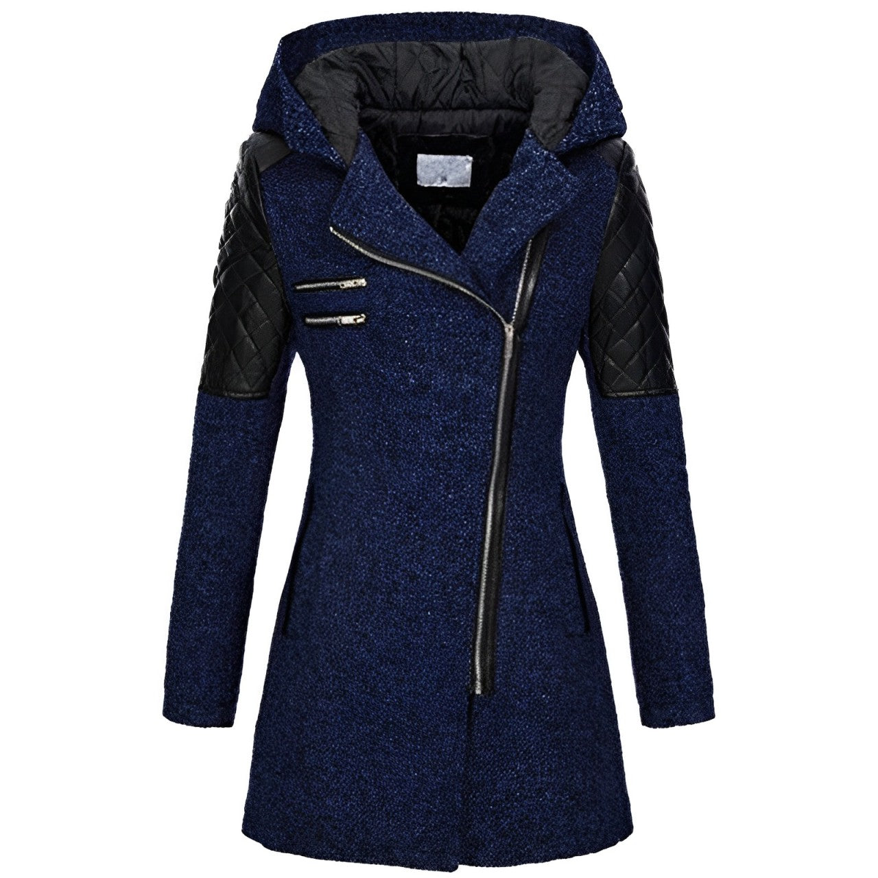 Lailani - Stylish warm jacket coat with a hood