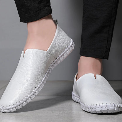 Men’s Slip On Summer Loafers | Leather, Moccasin Style