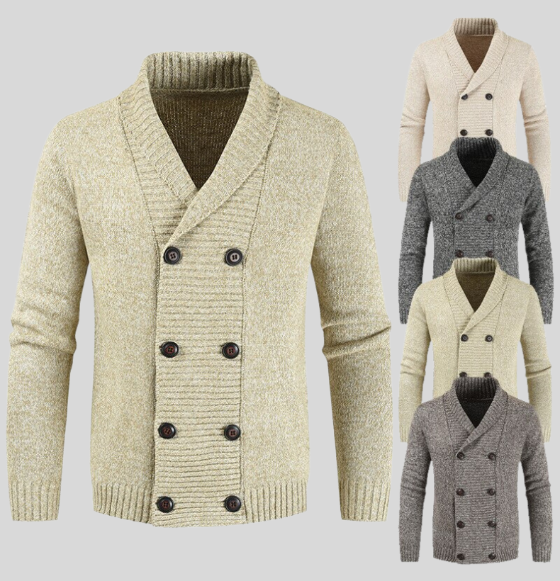 Cormac | Elegant Knitted Cardigan for Men | Soft, Stylish, Versatile Comfort